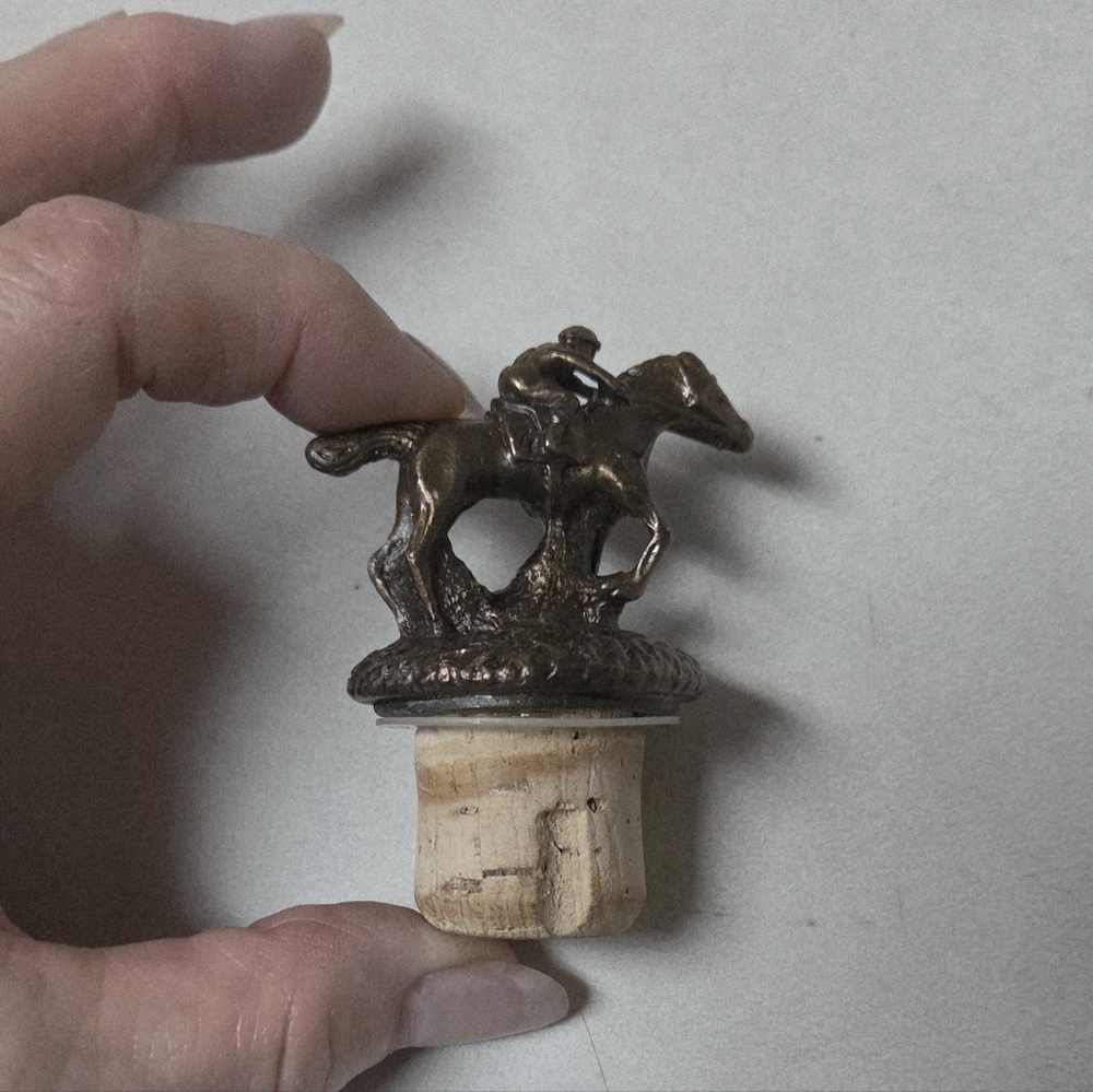 Blantons Bourbon Horse Bottle Stopper RARE Original Topper No letter Version